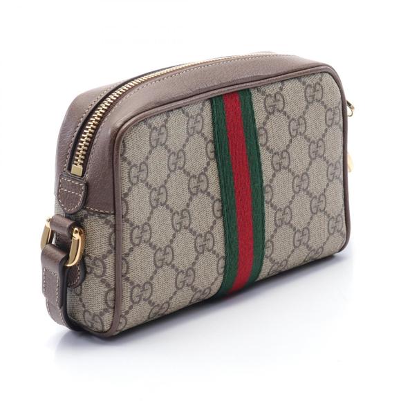 Gucci Ophidia Mini Cross Body Bag Canvas Shoulder Bag 517350 in Great Condition - Picture 2 of 5